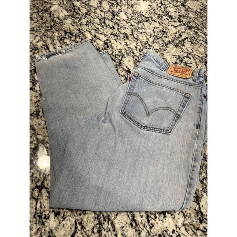 Levis 560 Jeans Mens 40x30 Comfort‎ Fit Tapered classic denim. Distressed